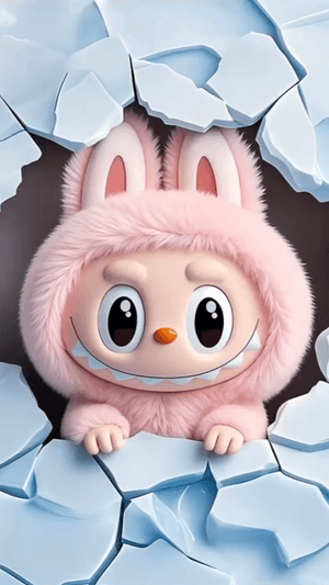 Cute Labubu Bunny Breakout